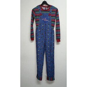 CHUCKY Halloween Costume Girls Medium 8 10 Jumpsuit Childs Play Doll